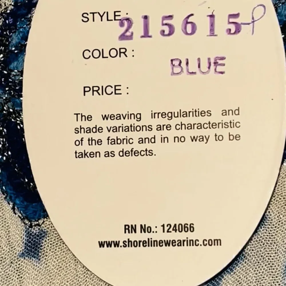 SHORELINE Sleeveless Maxi Dress Women Size 2X Blue Tie-Dye Summer Bohemian NEW - Picture 10 of 12